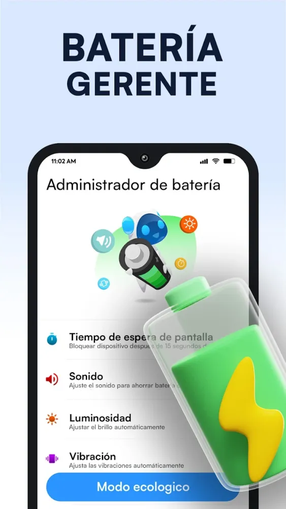 Captura de la aplicación AI Cleaner