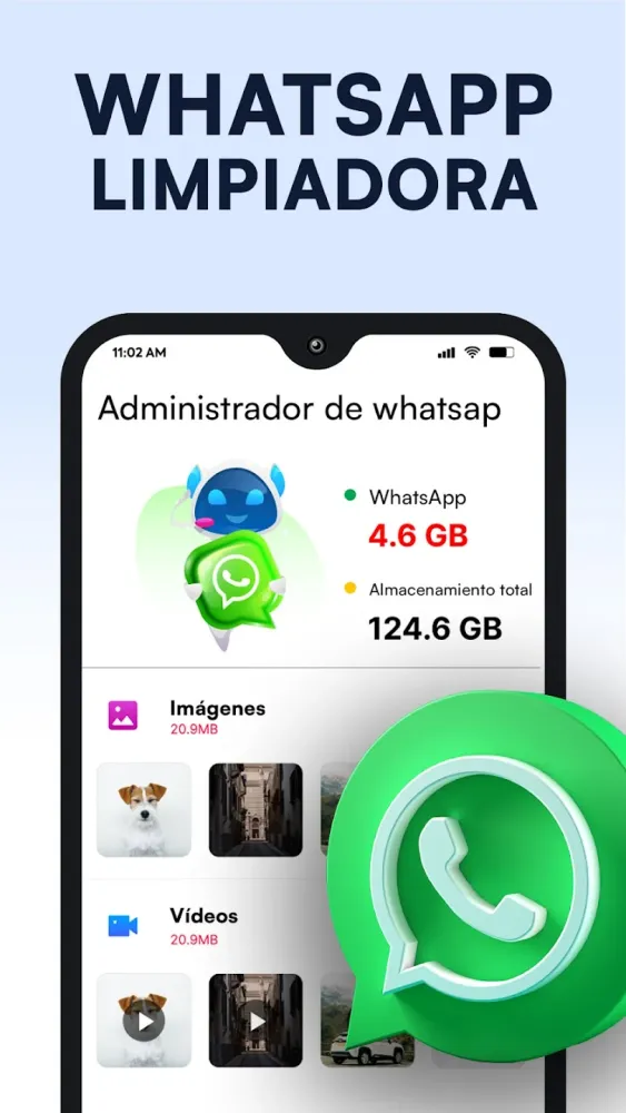 Captura de la aplicación AI Cleaner