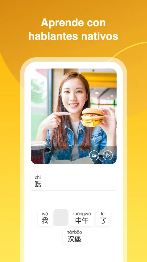 Captura de la aplicación HelloChinese