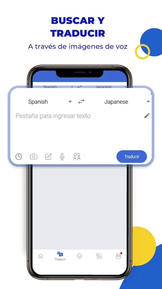 Captura de la aplicación Mazii