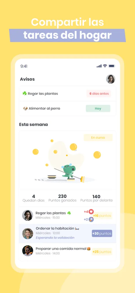 Captura de la aplicación Nipto