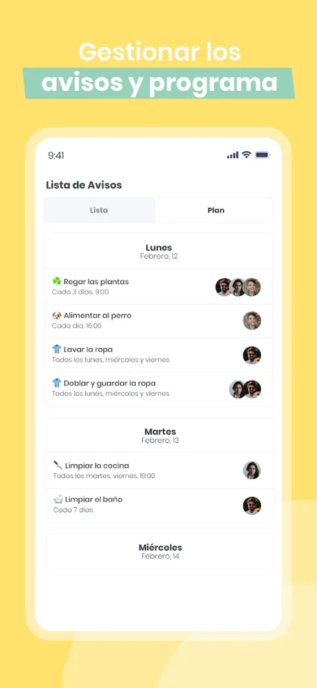 Captura de la aplicación Nipto