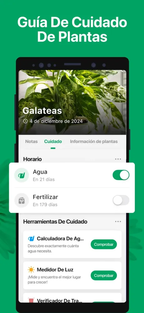 Captura de la aplicación PictureThis