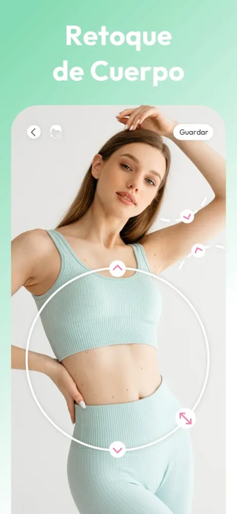 Captura de la aplicación YouCam Makeup