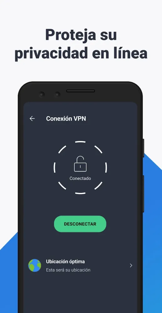 Captura de la aplicación AVG Antivirus y Seguridad