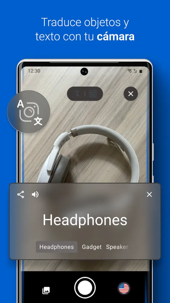 Captura de la aplicación iTranslate