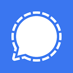 Logo de la aplicación Signal