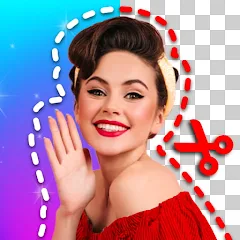 Logo de la aplicación Cortar y Pegar Fotos