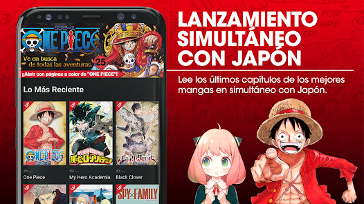 Captura de la aplicación Manga Plus by Shueisha
