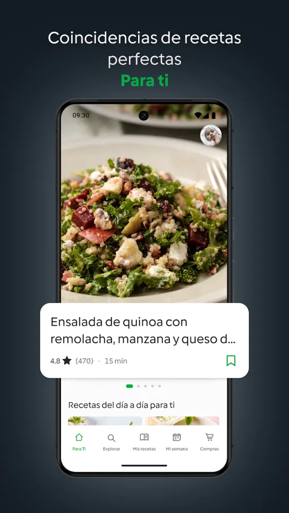Captura de la aplicación Thermomix® Cookidoo: Descubre cientos de ideas para cada gusto