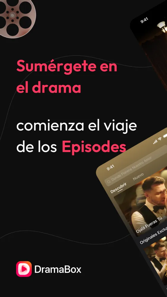Captura de la aplicación DramaBox 