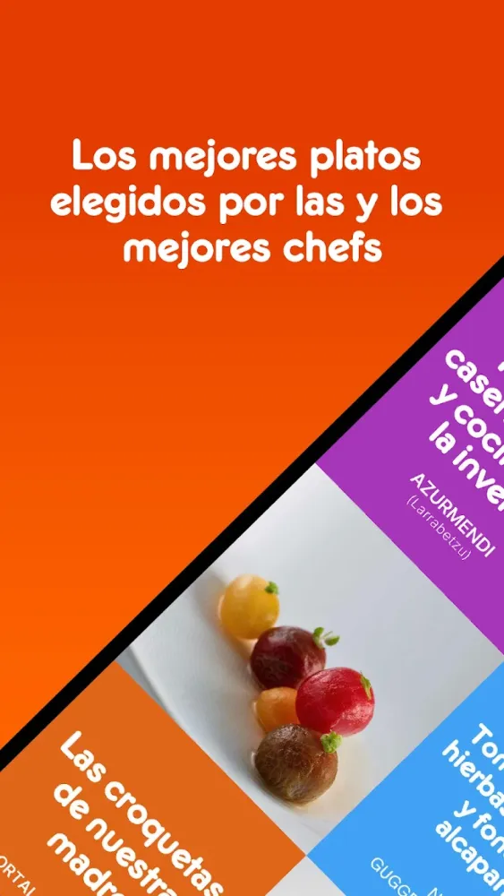 Captura de la aplicación Lácreme