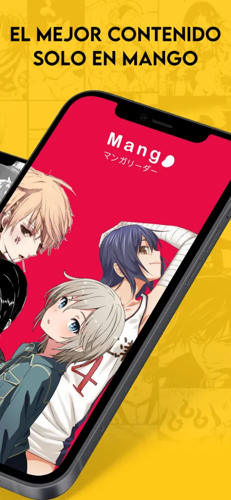 Captura de la aplicación Mango