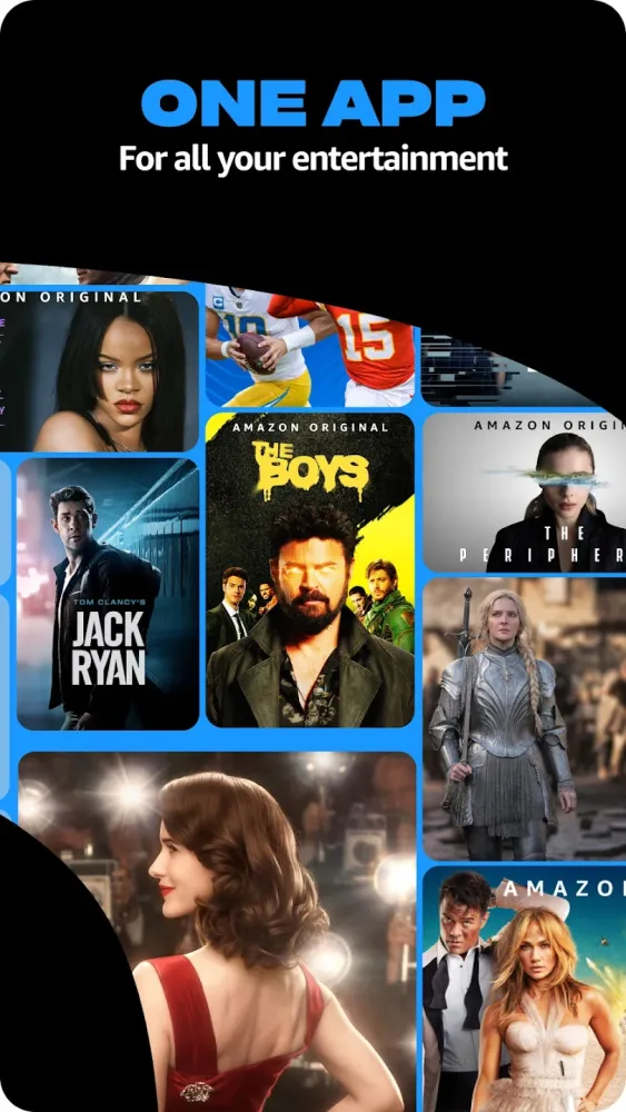 Captura de la aplicación Prime Video
