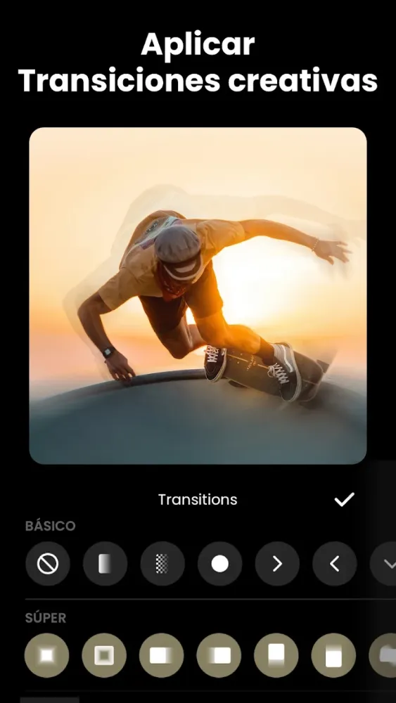 Captura de la aplicación InShot