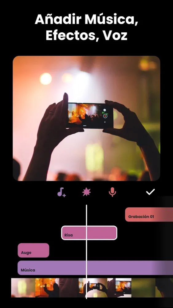 Captura de la aplicación InShot
