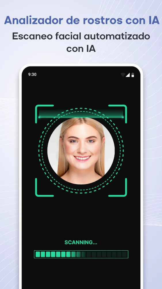 Captura de la aplicación BeautyScanner