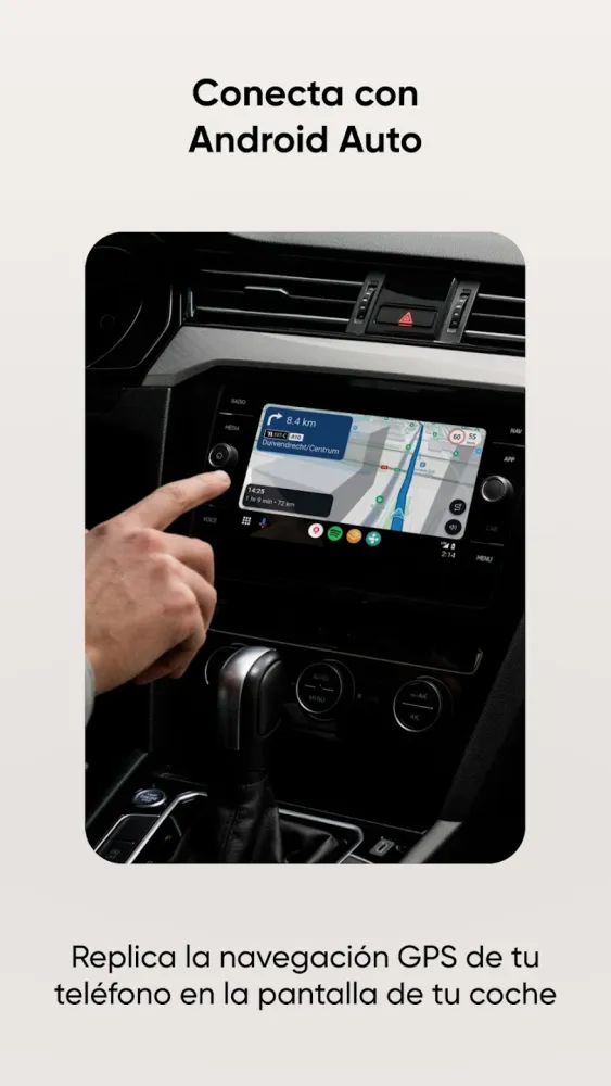Captura de la aplicación TomTom