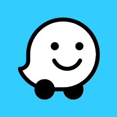 Logo de la aplicación Waze